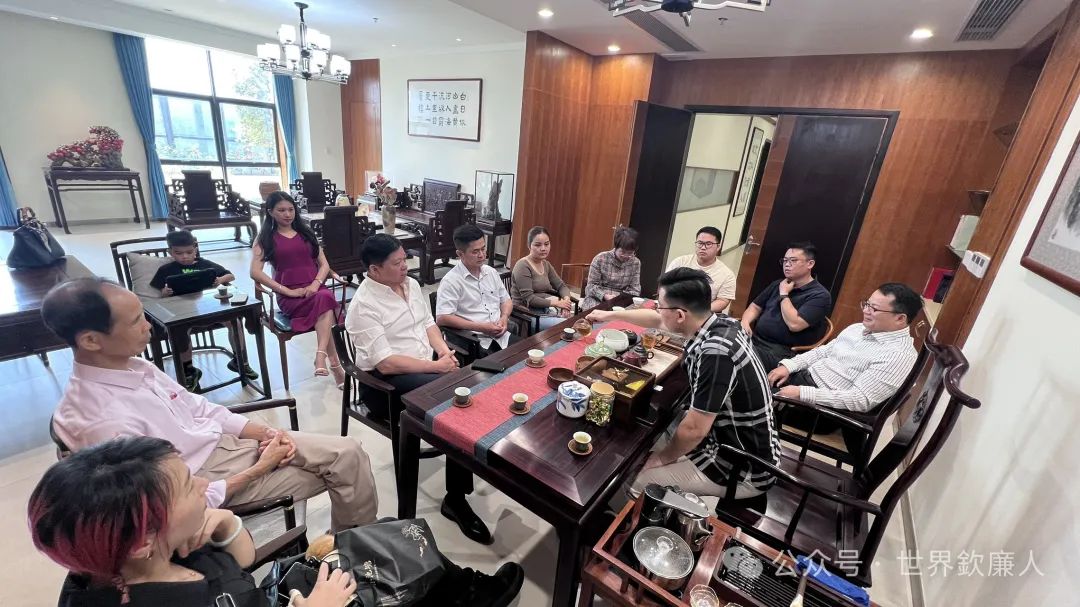 越南胡志明市海宁（钦廉）会会长陈良来粤交流